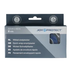 Joy2protect Snelpleisters blauw 2.5cm x 4.5m