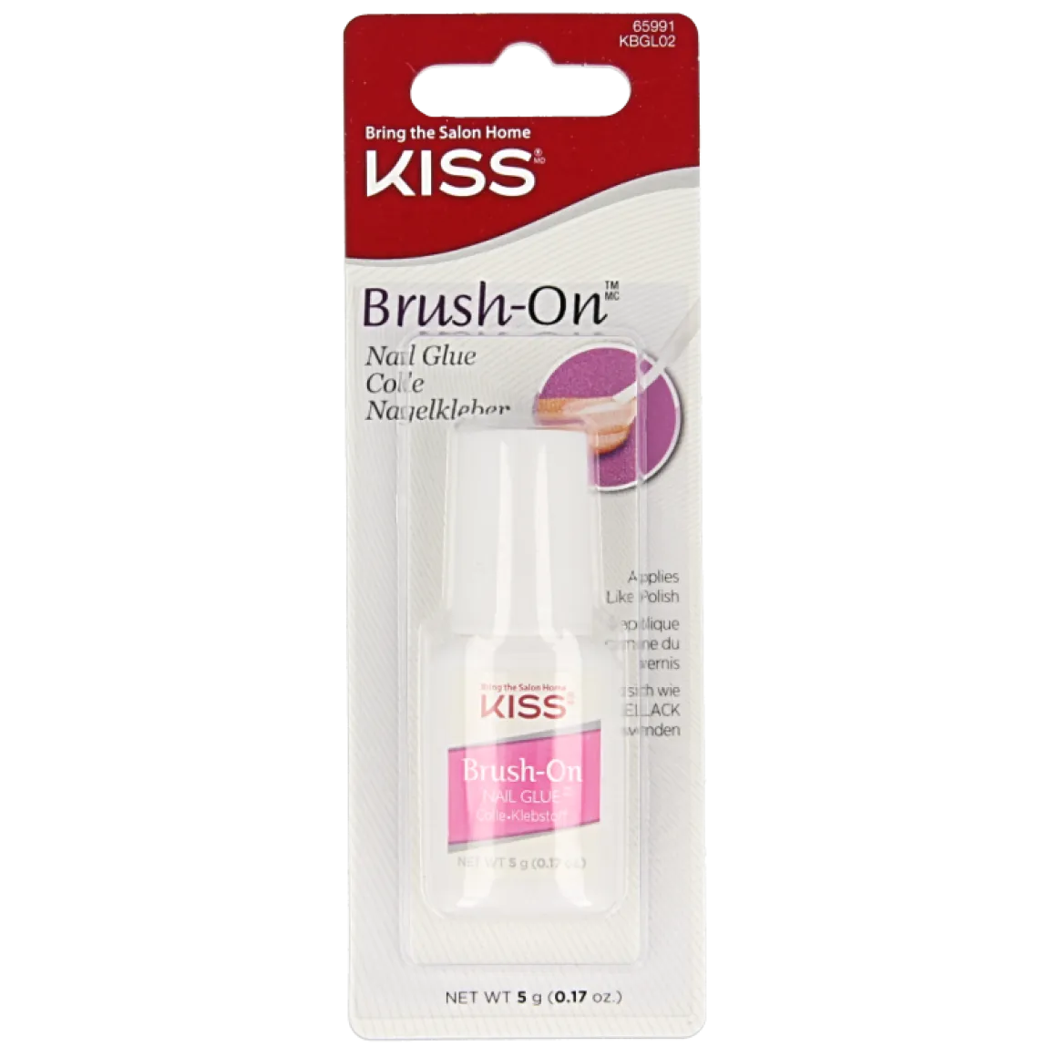 Kiss Nail glue brush on