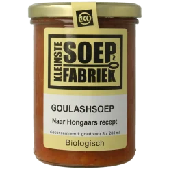 Kleinstesoepfabriek Goulash soep bio