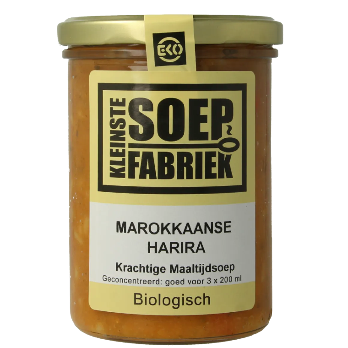 Kleinstesoepfabriek Marokkaanse harira krachtige maaltijdsoep bio