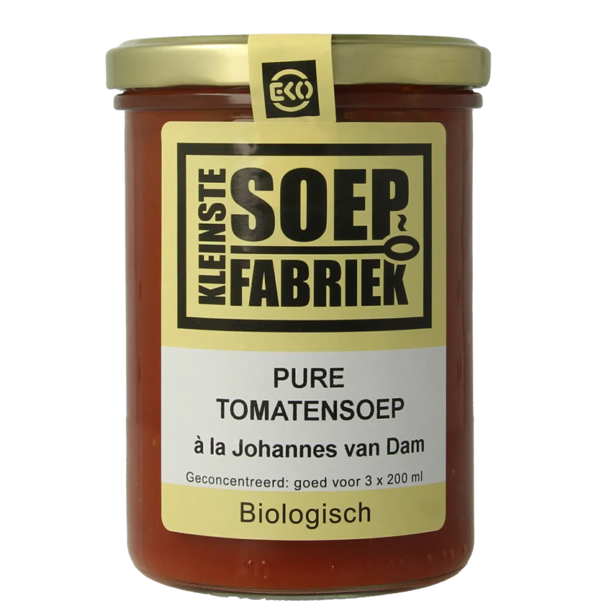 Hot Kleinstesoepfabriek Pure tomatensoep bio