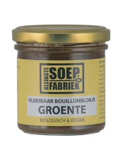 New Kleinstesoepfabriek Vloeibare bouillonblokjes groente bio