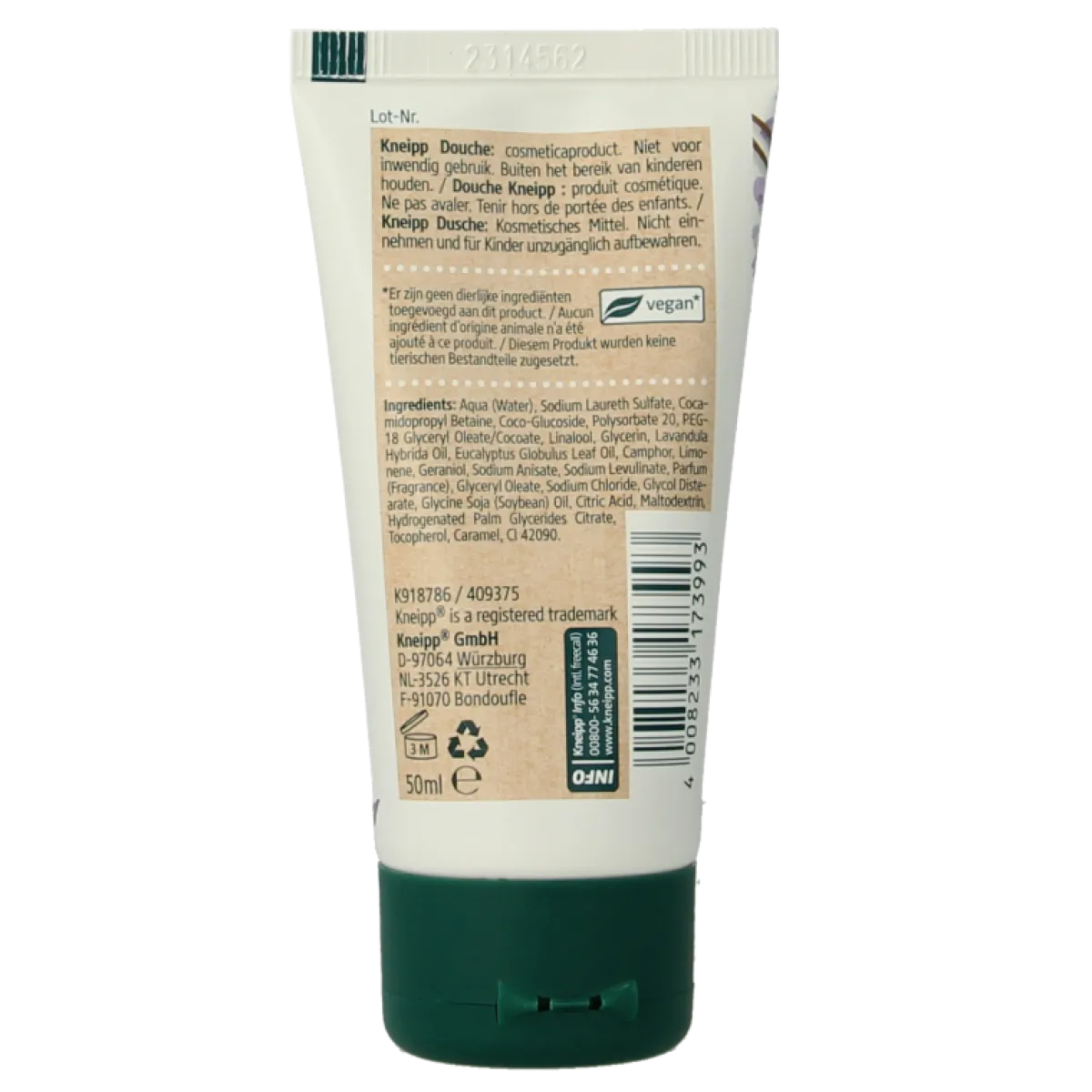 New Kneipp Douche relaxing mini