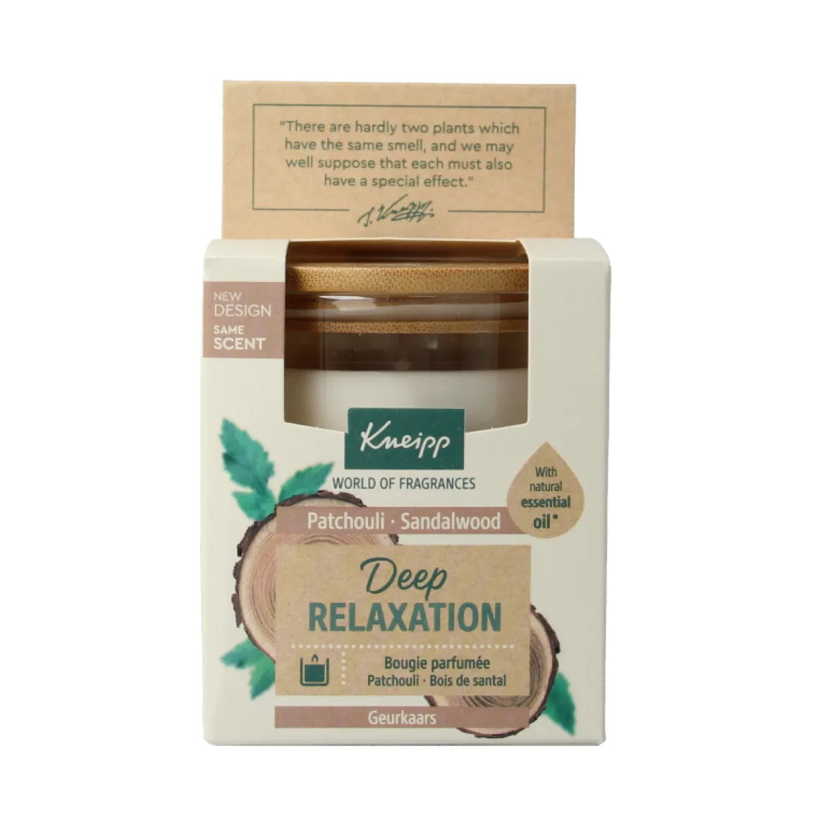 Kneipp Geurkaars sandelwood patchouli