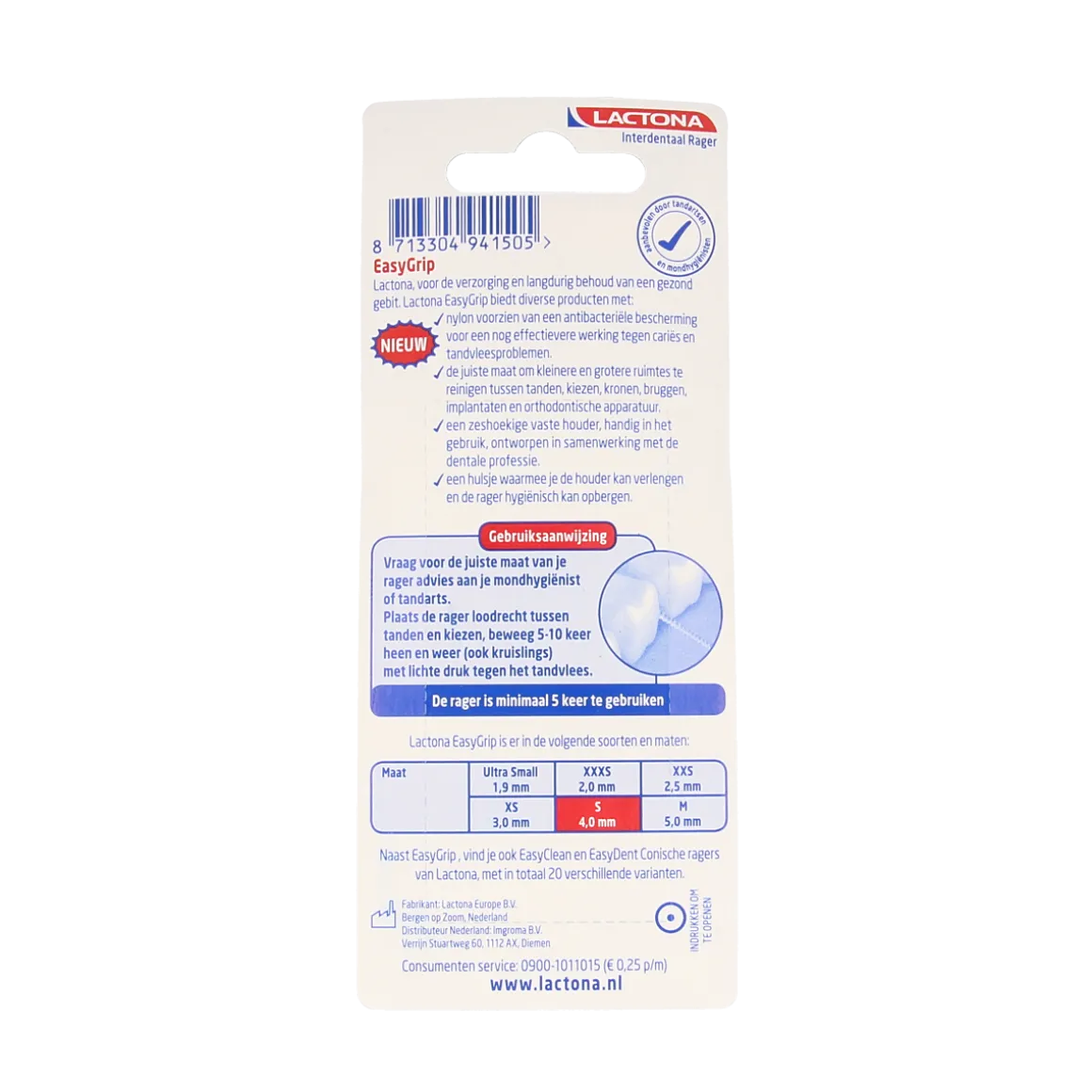 Lactona Easygrip S 4.0mm