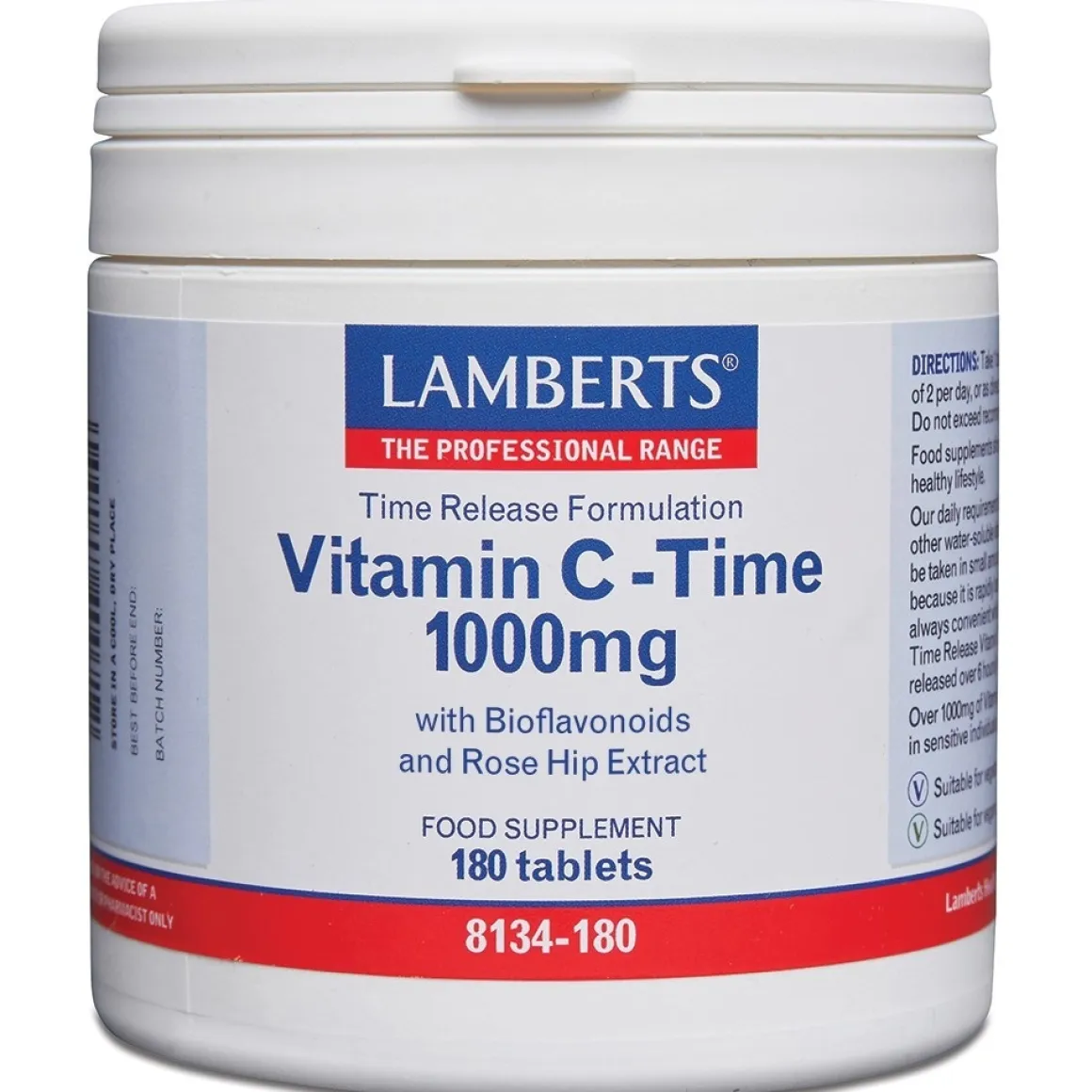 Lamberts Vitamine C 1000mg & bioflavonoiden time release