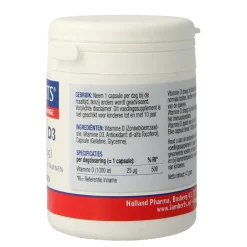 Lamberts Vitamine D3 1000IE 25mcg