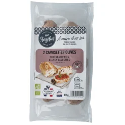 Langelus Camusettes met olijven bio