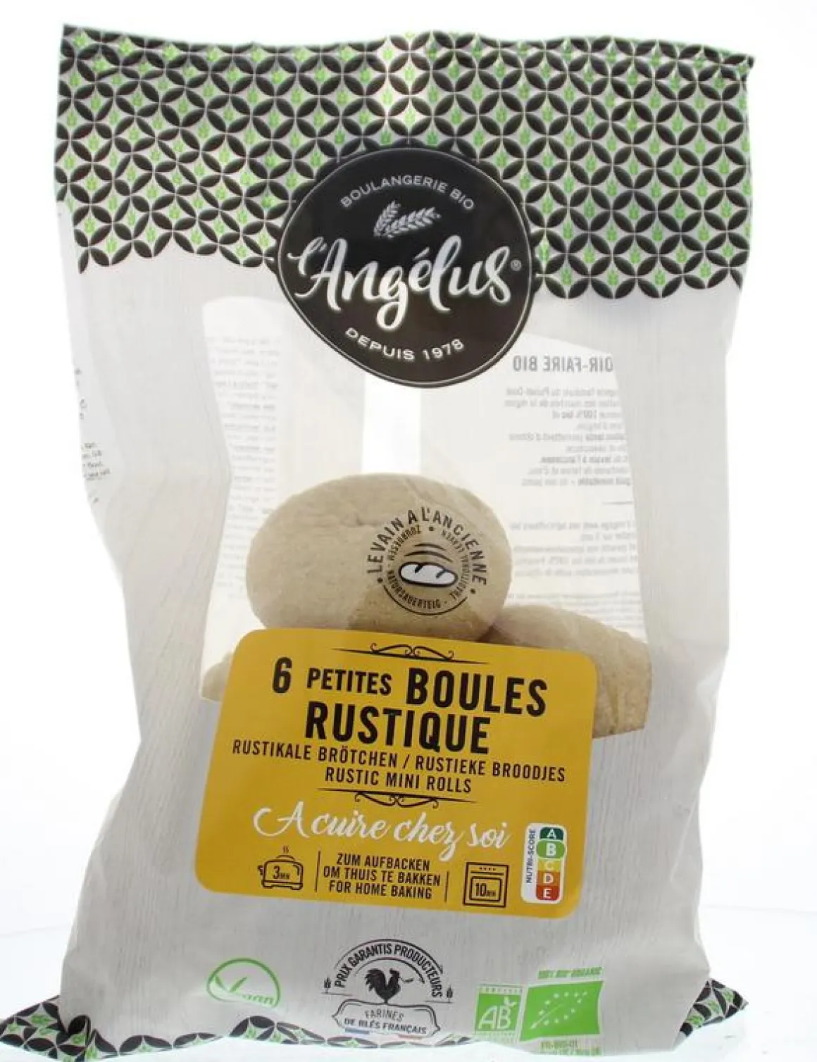 Langelus Mini boules rustique bio