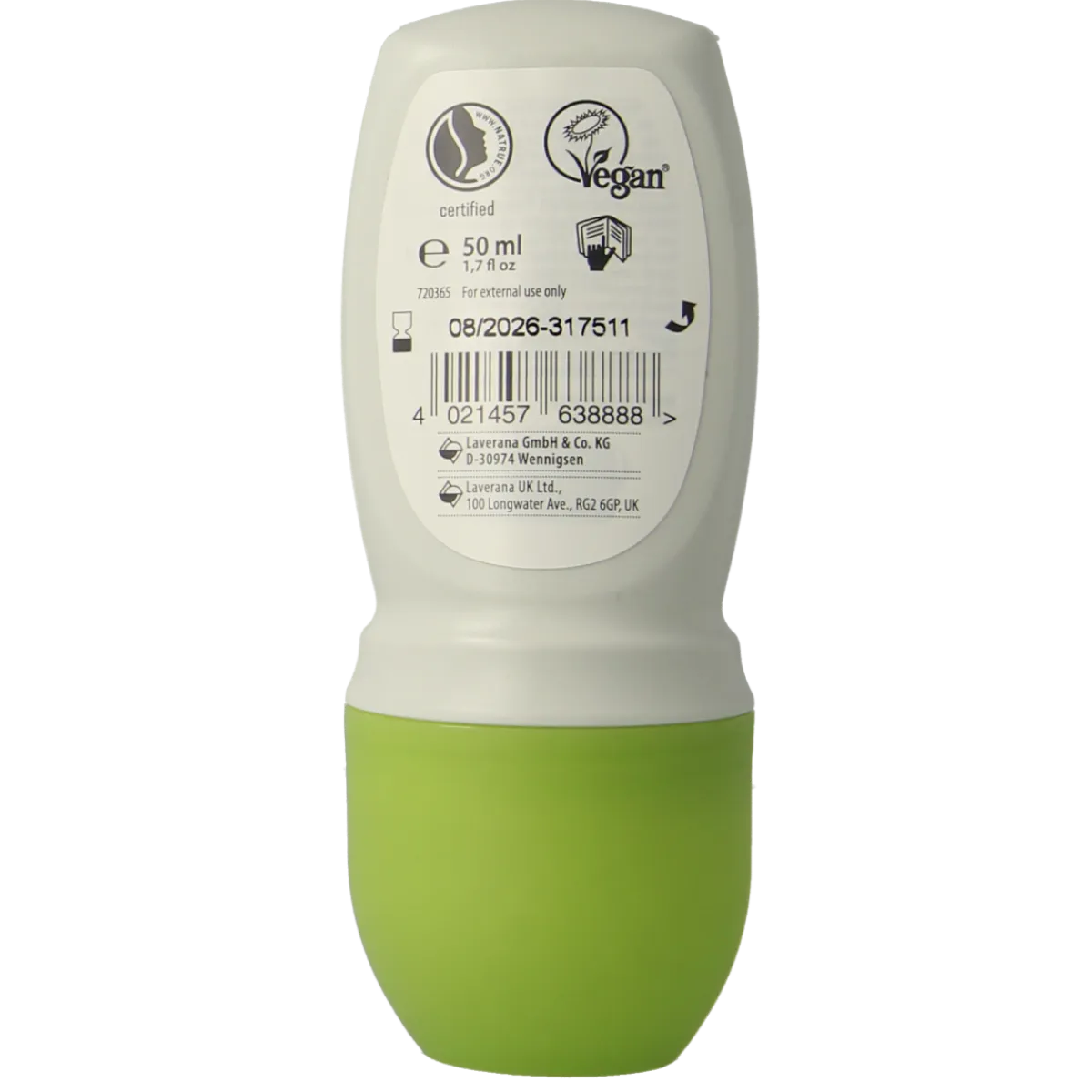 Outlet Lavera Deodorant roll-on natural & refresh bio