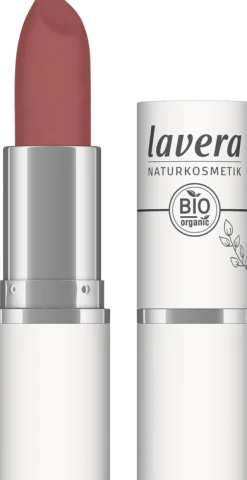 New Lavera Lipstick velvet matt berry nude 01 bio