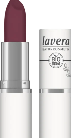New Lavera Lipstick velvet matt royal cassis 06 bio