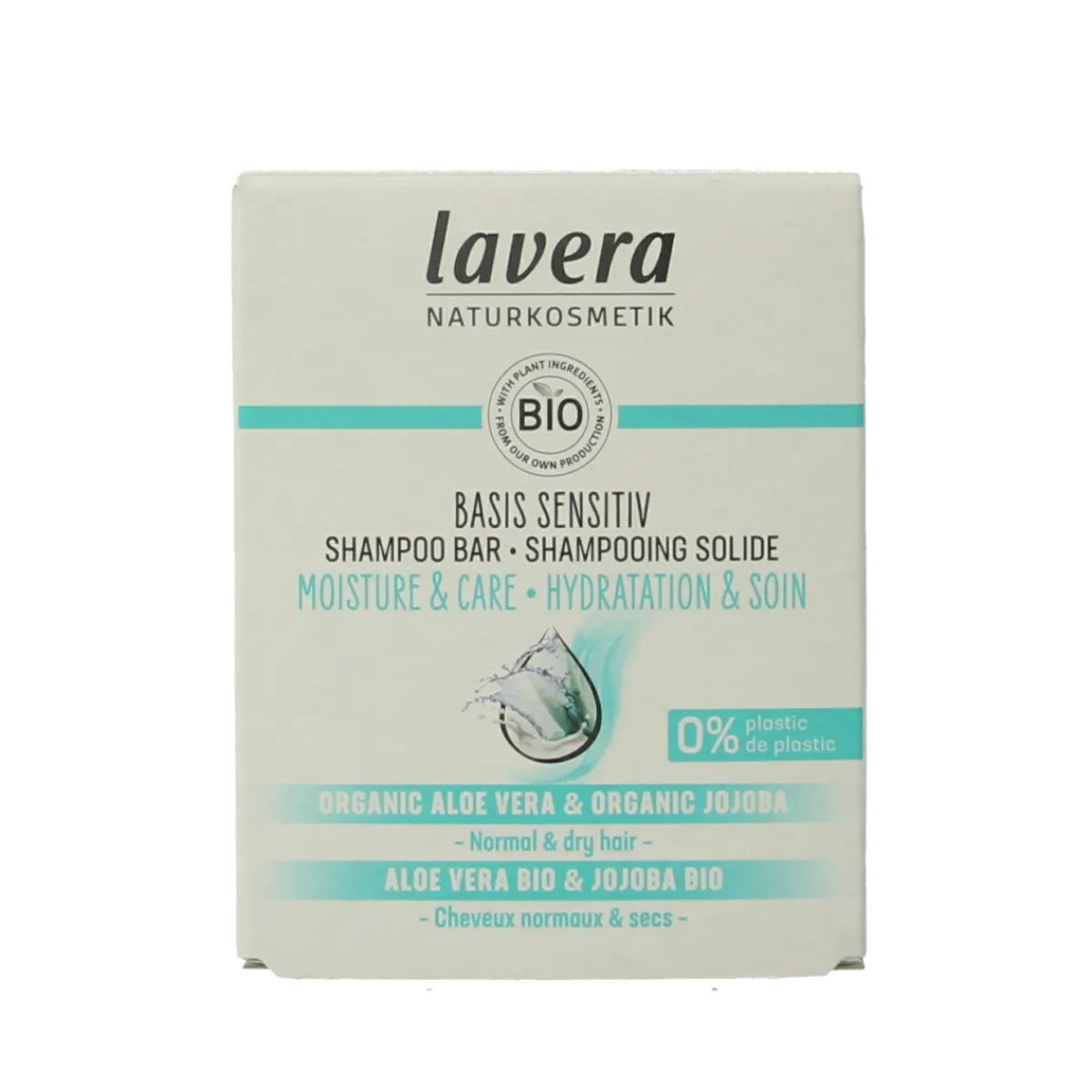 New Lavera Shampoobar basis sensitiv moisture & care