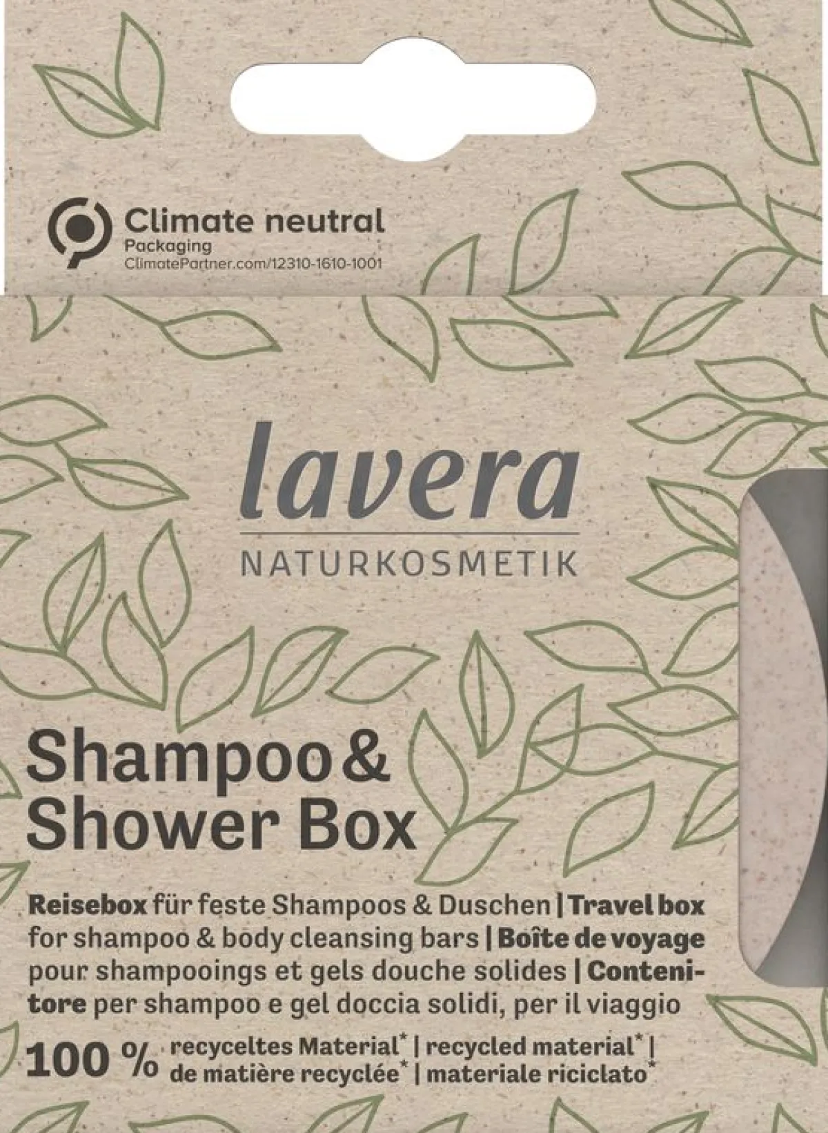 Online Lavera Shampoo & shower box leeg/boite de voyage