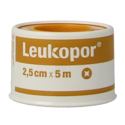 Leukopor Hechtpleister 5m x 2.50cm