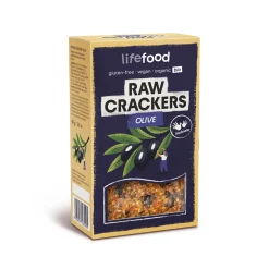 Discount Lifefood Life crackers olijf raw bio