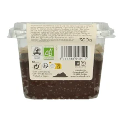 Lima Brown rice ongepasteuriseerd 25% minder zout bio