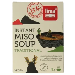 Lima Instant miso soep 4 x 10 gram