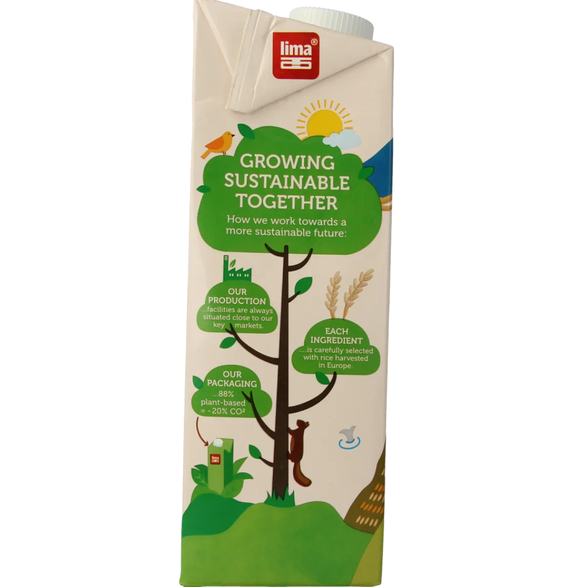 Online Lima Rice drink hazelnoot amandel bio