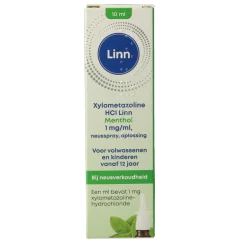 Linn Neusspray xylometazoline/menthol 1mg