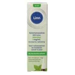 Linn Neusspray xylometazoline/menthol 1mg