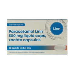 Linn Paracetamol 500mg liquid caps