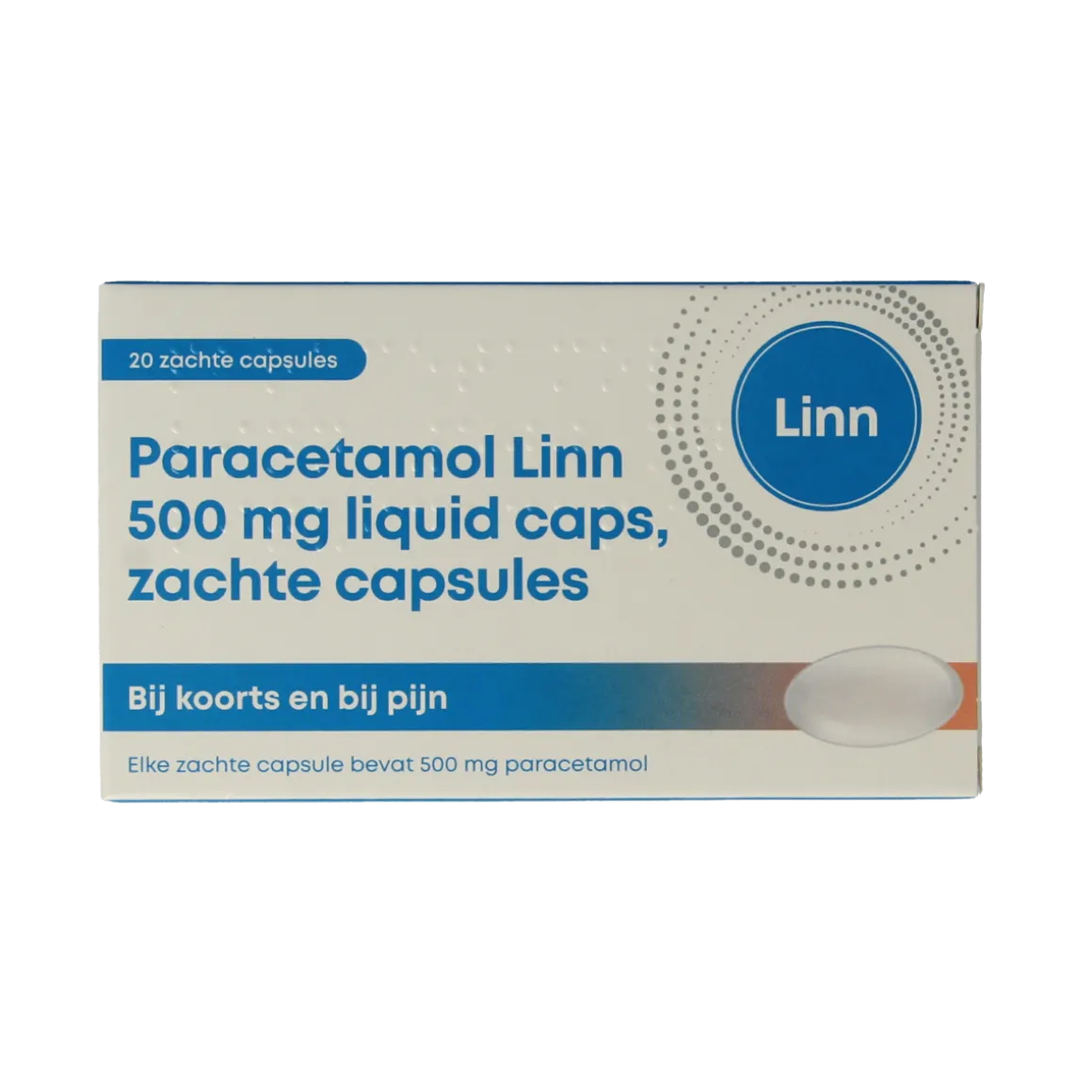 Linn Paracetamol 500mg liquid caps