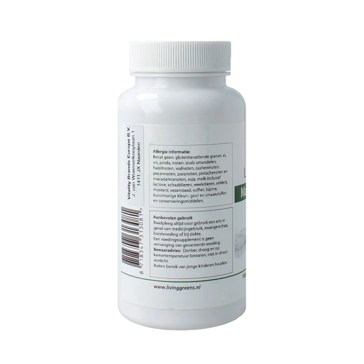 Hot Livinggreens Magnesium citraat 400mg