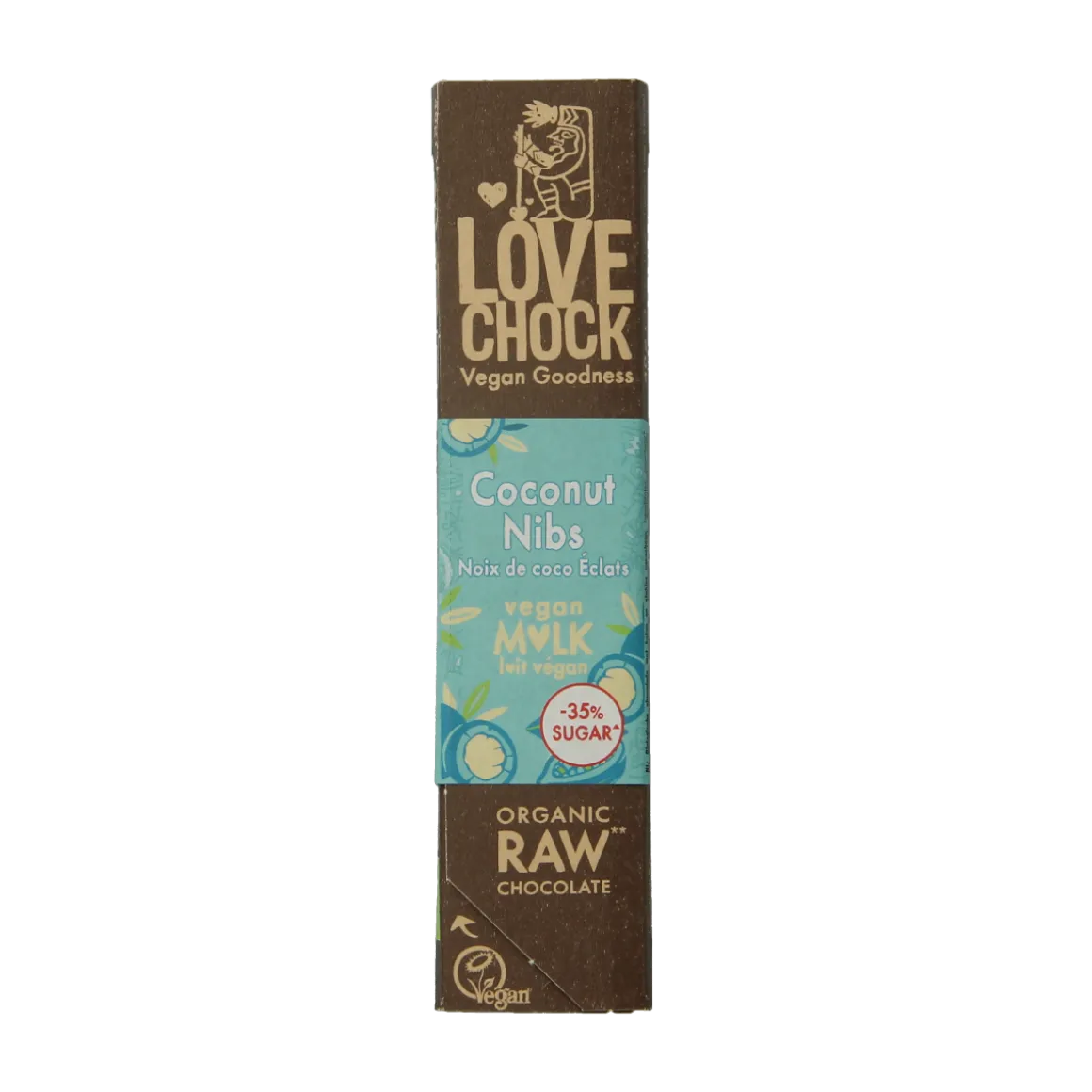 Lovechock M'lk coconut nibs bio