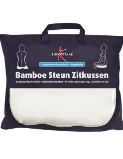 Lucovitaal Bamboe zitkussen