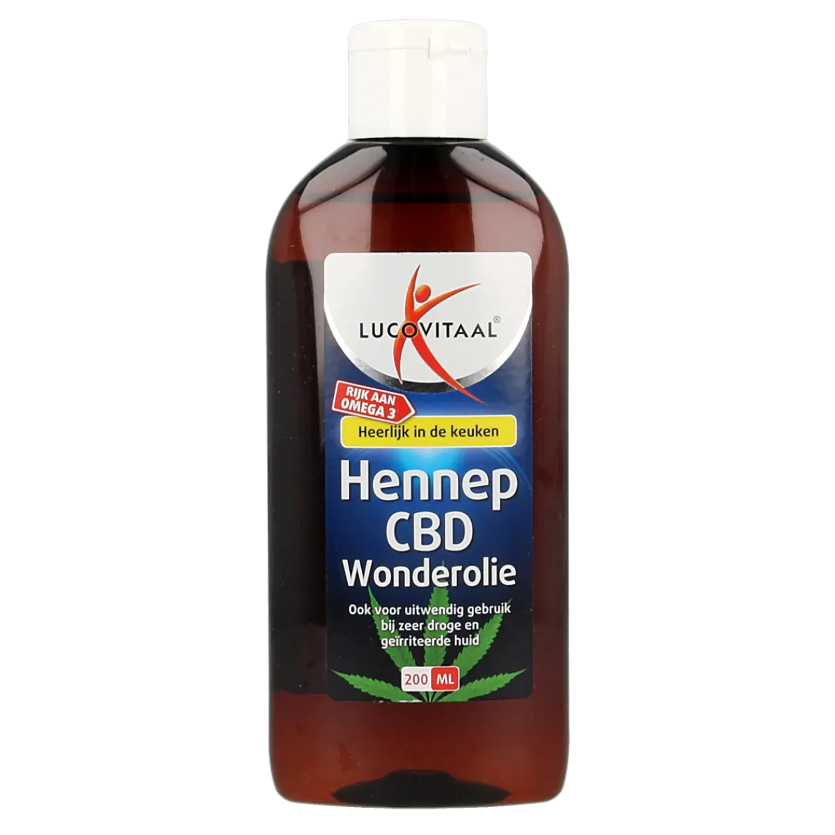 Lucovitaal Hennep CBD huidwonder olie