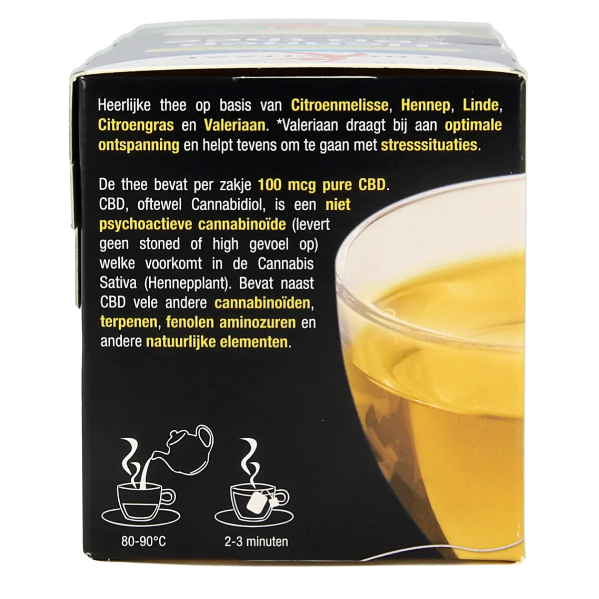 Outlet Lucovitaal Hennep CBD thee