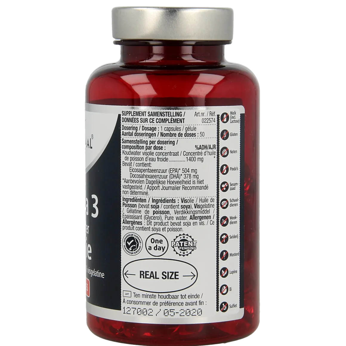 Lucovitaal Koudwater visolie puur omega 3