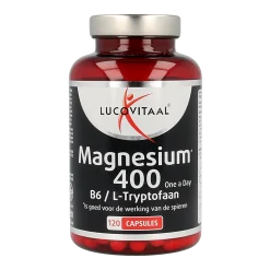 Lucovitaal Magnesium 400 met B6 en L-Tryptofaan
