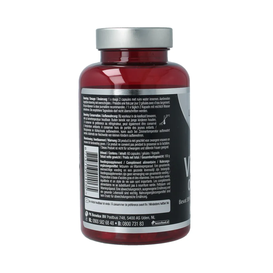 Lucovitaal Super visolie omega 3