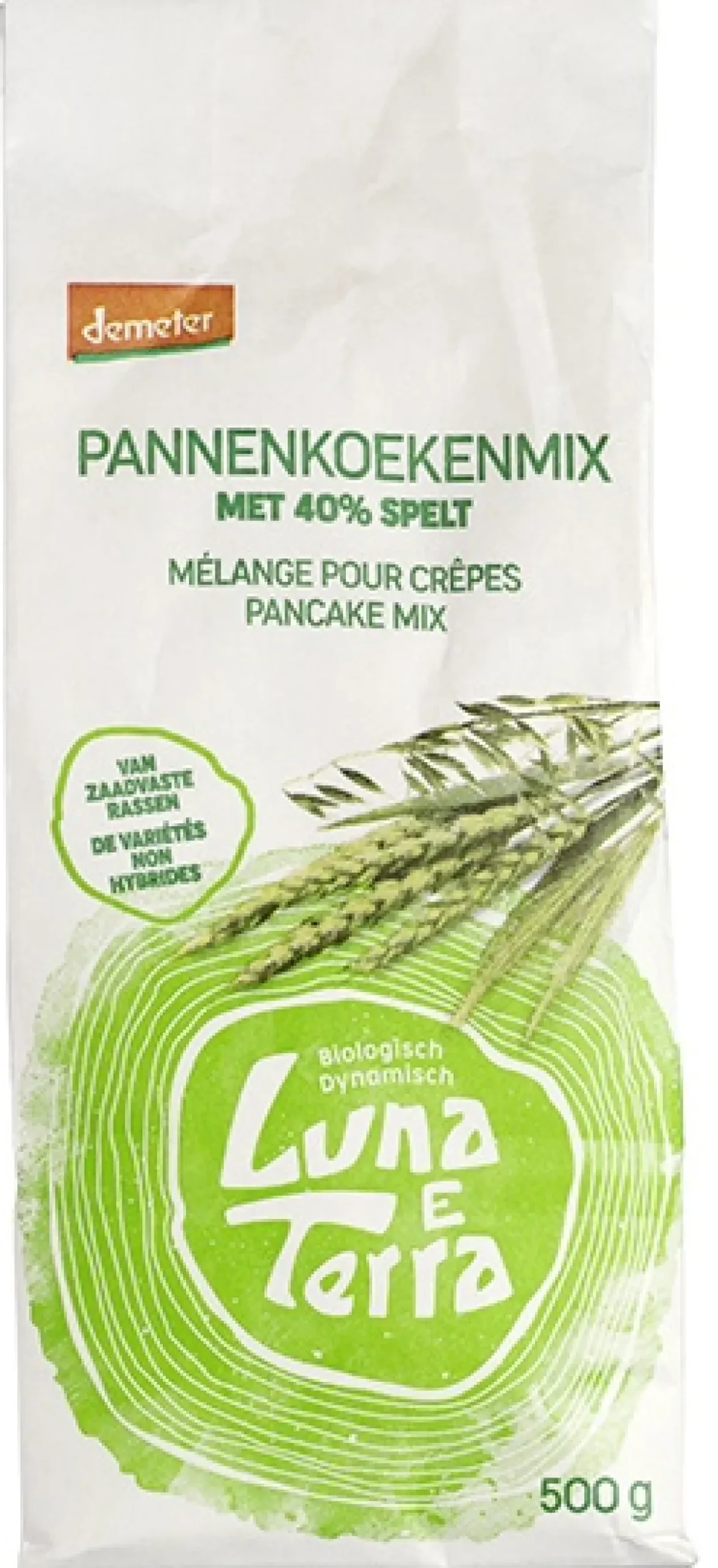 Clearance Luna E Terra Pannenkoekmix met spelt demeter bio
