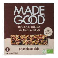 Made Good Granola bar chocolate chip 24 gram bio