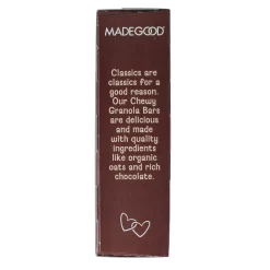 Made Good Granola bar chocolate chip 24 gram bio