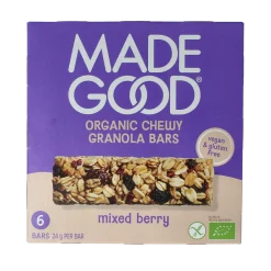 Made Good Granola bar mixed berries 24 gram bio