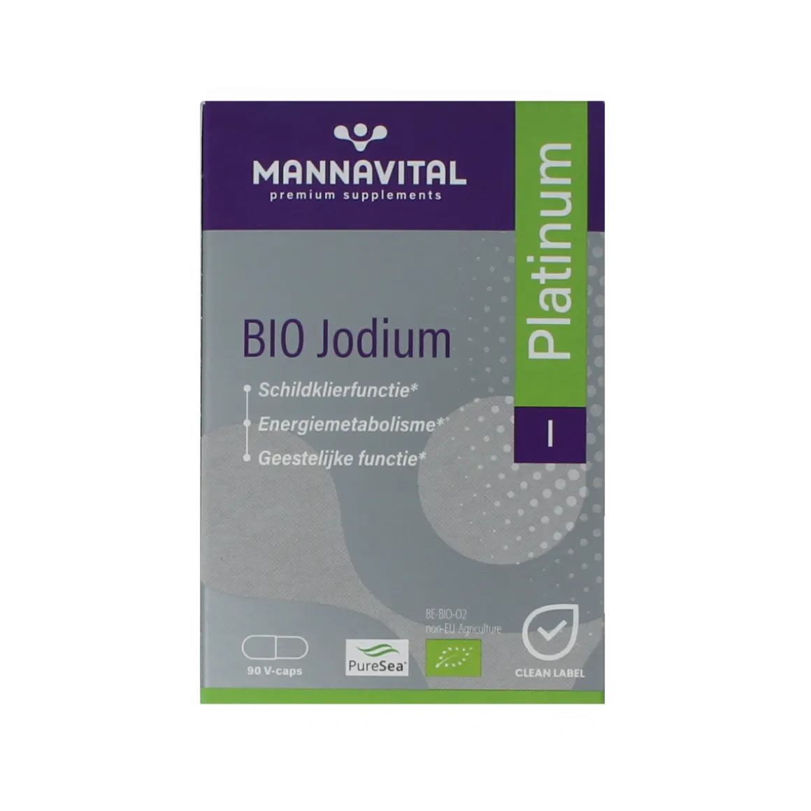 Mannavital Jodium platinum bio