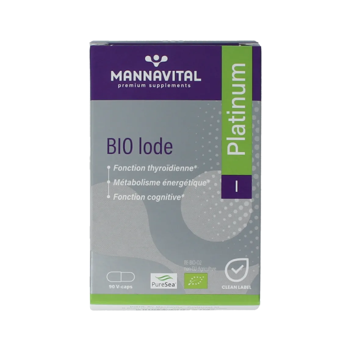 Mannavital Jodium platinum bio