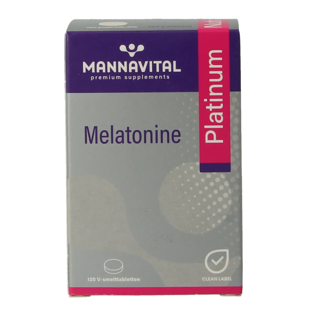 Clearance Mannavital Melatonine platinum