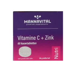 Mannavital Vitamine C plus zink