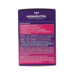 Mannavital Vitamine C plus zink