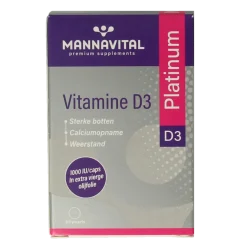 Mannavital Vitamine D3 platinum