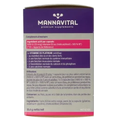 Mannavital Vitamine D3 platinum