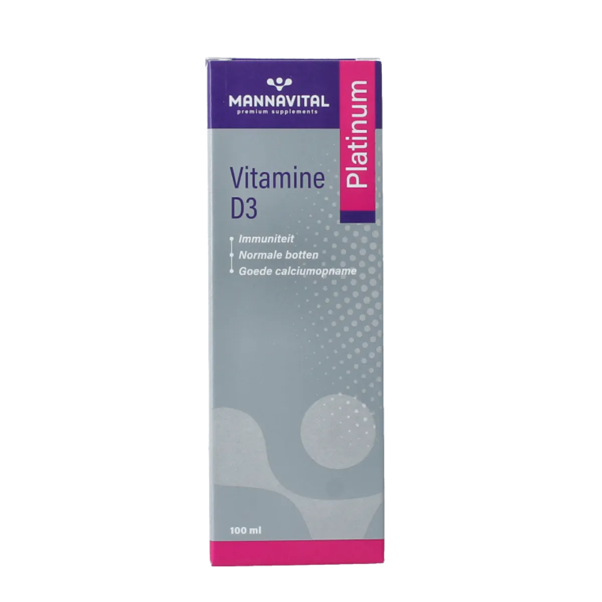 Mannavital Vitamine D3 platinum
