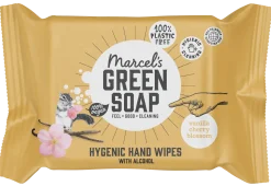 Sale Marcel's Green Soap Hand wipes vanilla & cherry blossom bio