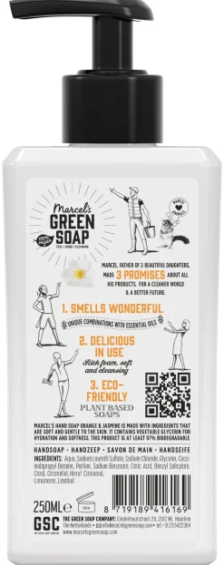 Marcel's Green Soap Handzeep sinaasappel & jasmijn