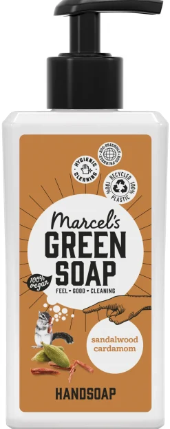 Marcel's Green Soap Handzeep sandelhout & kardemom